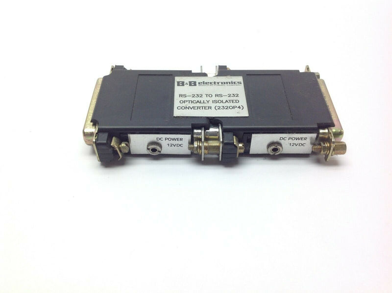 B & B Electronics 232OP4 RS-232 To RS-232 Optically Isolated Converter 25 Pin - Maverick Industrial Sales