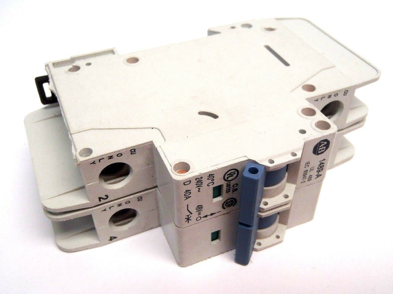 Allen Bradley Circuit Breaker 1489-A2D400 Ser. A 2 Pole Unit 240V - Maverick Industrial Sales