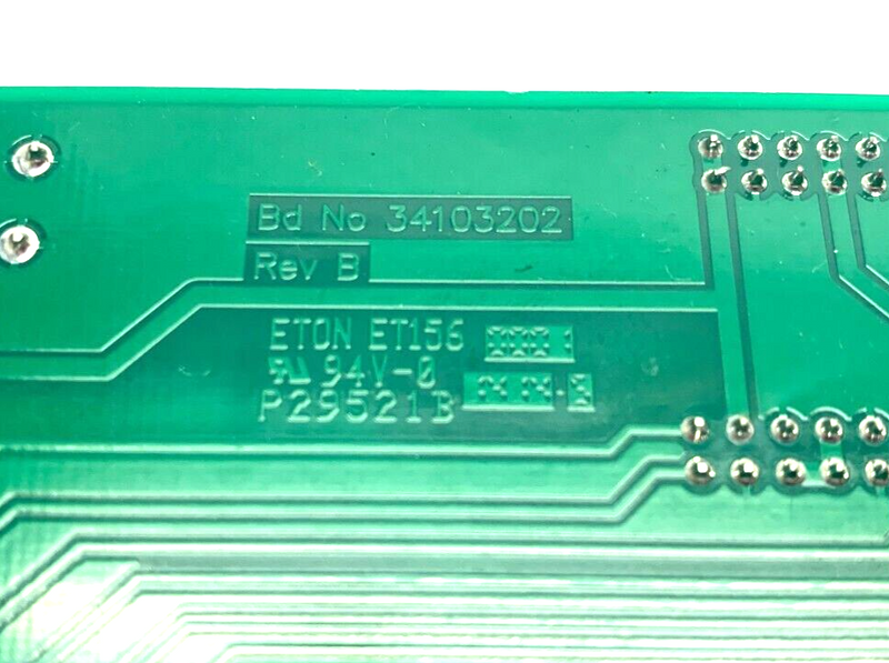 Trane 50100886 Rev G. Circuit Card Bd. No. 34103202 Rev. B - Maverick Industrial Sales