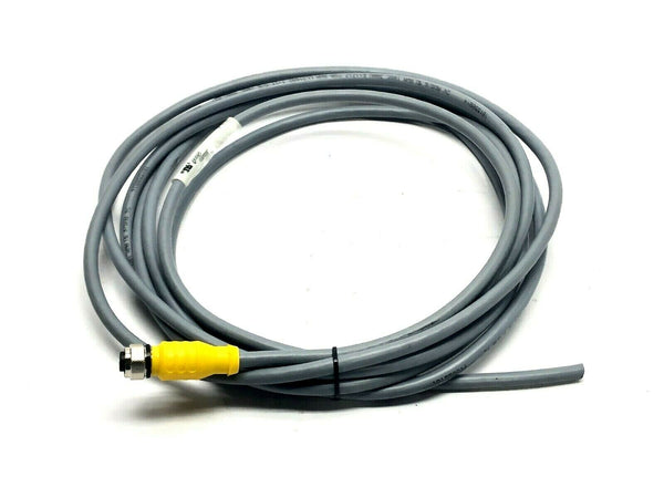 Turck RKS 6T-6 Single Ended Cordset M12 Female Connector 8 Pin 15ft Length - Maverick Industrial Sales