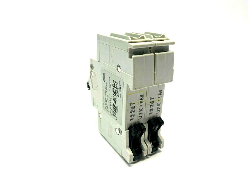 ABB S202U-K15A Circuit Breaker 2 Pole 15A 240V 2CDS272517R0457 - Maverick Industrial Sales