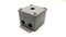 Hoffman A4048C Enclosure 1 Push Button 22.5mm 4"x4"x3" VARIOUS HOLES - Maverick Industrial Sales