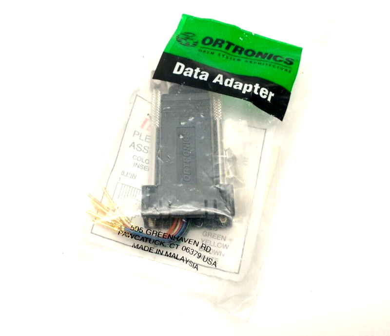 Ortronics OR-21109DA8MKIT DA DB09/M SP8C Data Adapter DB9 To RJ45 LOT OF 3 - Maverick Industrial Sales