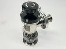 MKS HPS 99G1139 Manual Right Angle Vacuum Valve - Maverick Industrial Sales