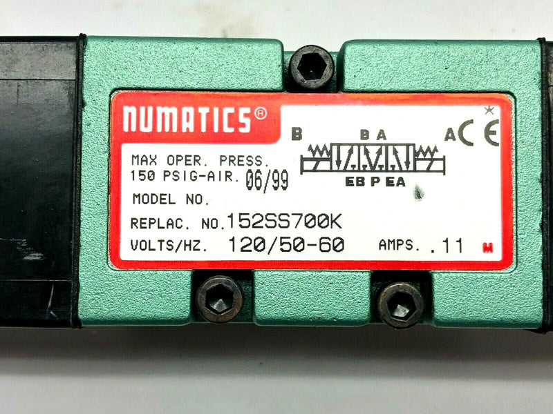 Numatics 152SS700K Solenoid Valve - Maverick Industrial Sales