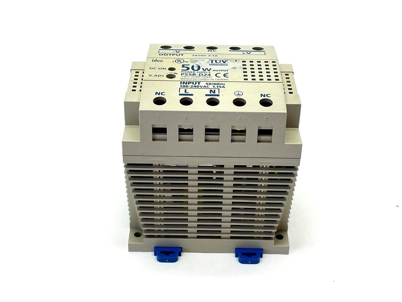 IDEC PS5R-D24 Power Supply AC-DC 24V 2.1A 85-264V In Enclosed DIN Rail Mount - Maverick Industrial Sales
