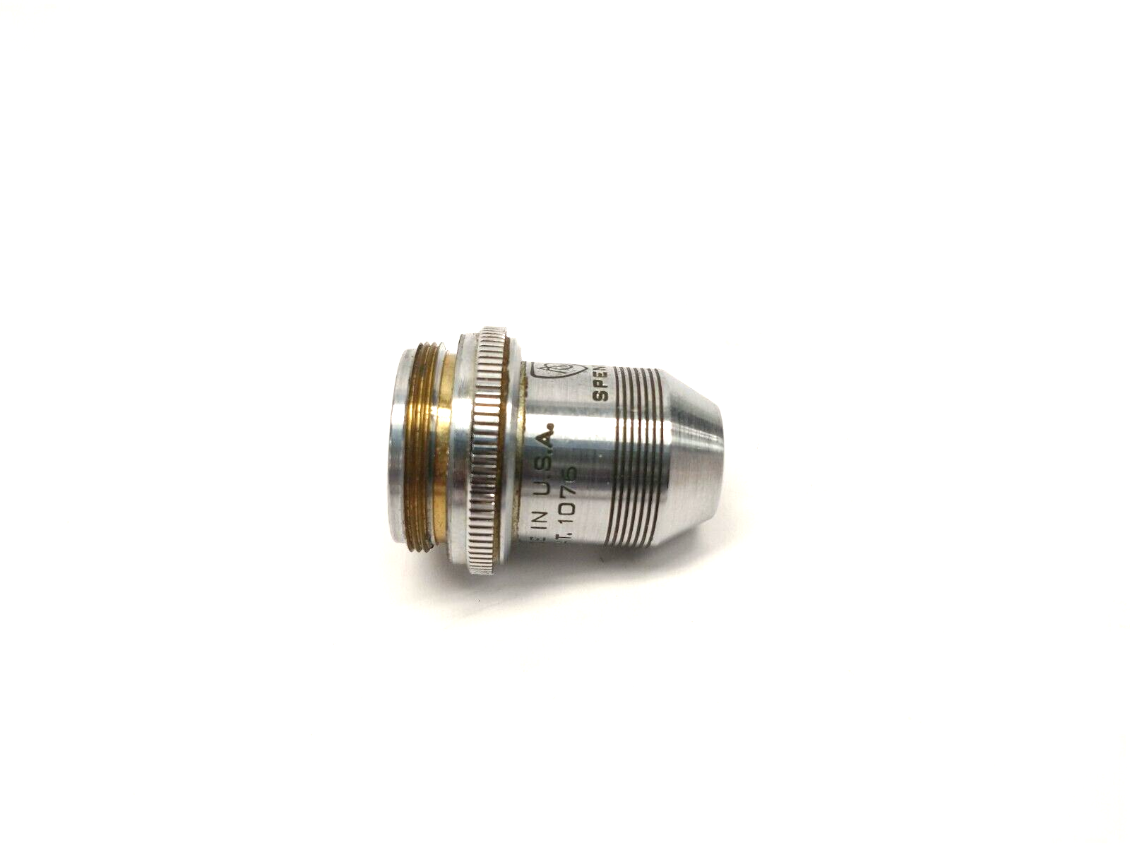 American Optical 1076 Microscope Objective Lens 10x N.A. .25 - Maverick Industrial Sales
