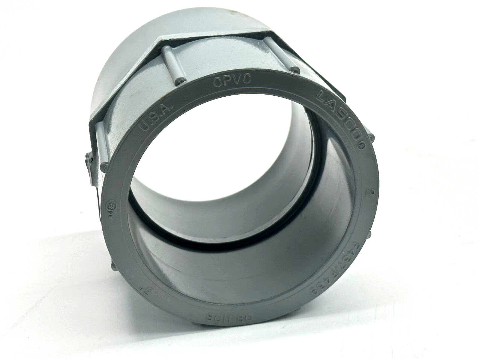 Lasco F437/F439 Coupling 3" Slip x Slip Sch 80 CPVC - Maverick Industrial Sales