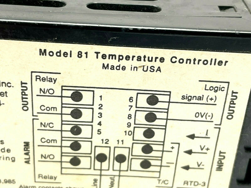 Newport Model 81 Digital Temperature Controller - Maverick Industrial Sales