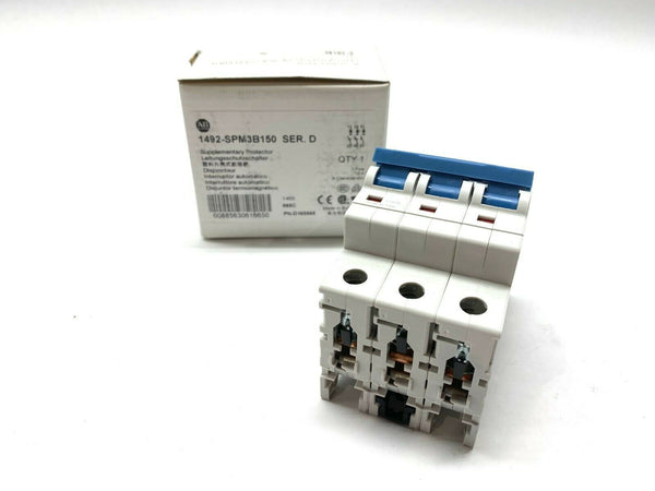 Allen Bradley 1492-SPM3B150 Supply Protector 3P Circuit Breaker 15A 480Y/277V - Maverick Industrial Sales