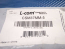 L-Com CSM25MM-10 Economy Molded D-sub Cable, DB25 Male / Male, 10.0 ft - Maverick Industrial Sales