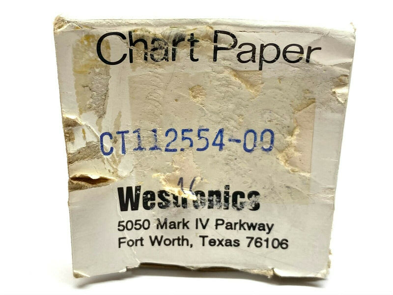 Westronics CT112554-00 Chart Paper - Maverick Industrial Sales