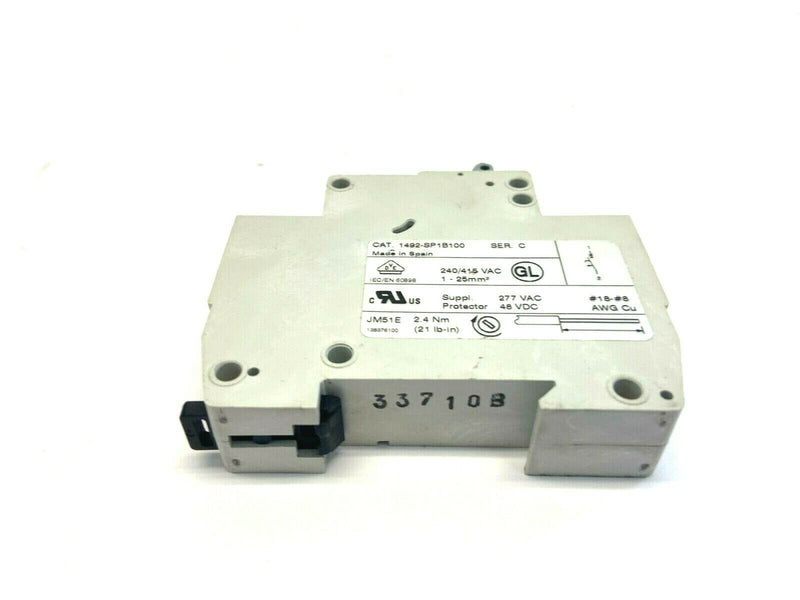 Allen Bradley 1492-SP1B100 Ser C Miniature Circuit Breaker 10A - Maverick Industrial Sales