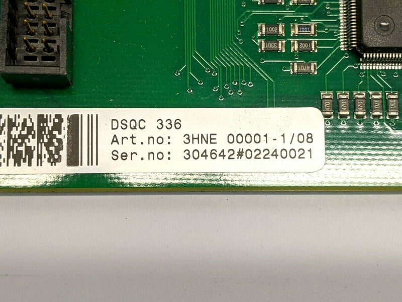 ABB 3HNE00001-1/08 Ethernet Board DSQC 336 CRACKED FACEPLATE - Maverick Industrial Sales