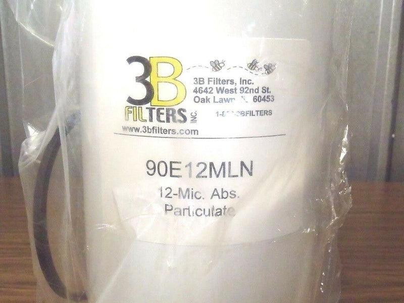 3B Filters 90E12MLN Oil Filter 12-Micron ABS Particulate - Maverick Industrial Sales