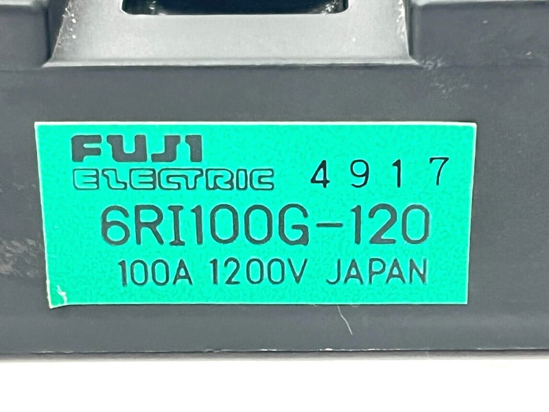 Fuji Electric 6RI100G-120 Power Block Module 100A 1200V - Maverick Industrial Sales