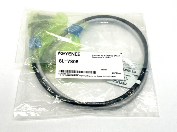 Keyence SL-VS05 Serial Connection Light Curtain Transmitter/Receiver Cables 0.5m - Maverick Industrial Sales