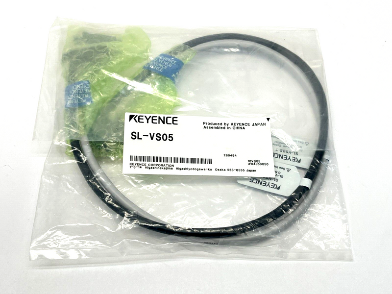 Keyence SL-VS05 Serial Connection Light Curtain Transmitter/Receiver Cables 0.5m - Maverick Industrial Sales