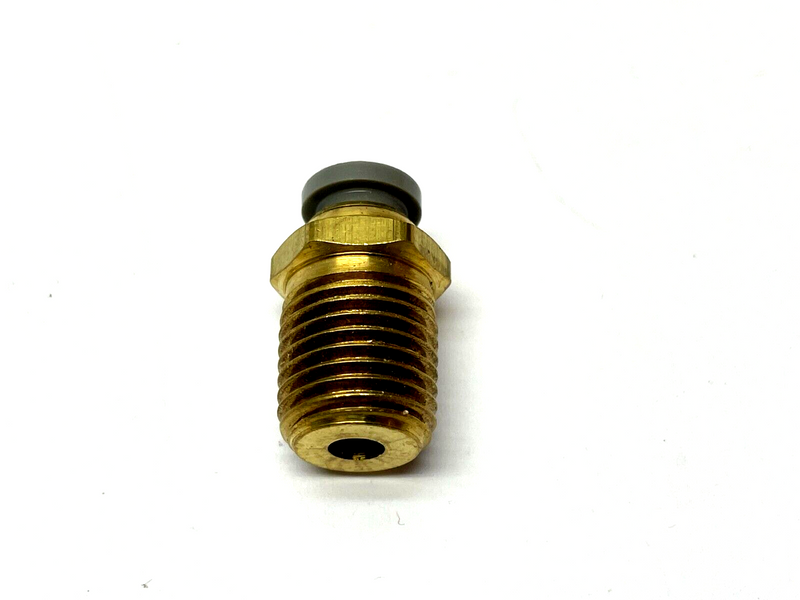 Parker Push to Connect Brass Fitting 1/4" Tube OD 1/4" Male NPT LOT OF 3 - Maverick Industrial Sales