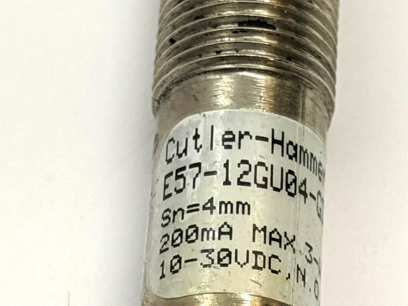 Cutler Hammer E57-12GU04-GDB Inductive Proximity Sensor - Maverick Industrial Sales