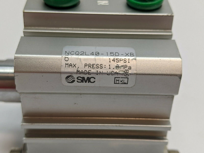 SMC NCQ2L40-15D-XB6 Compact Cylinder 40mm Bore 15mm Stroke - Maverick Industrial Sales