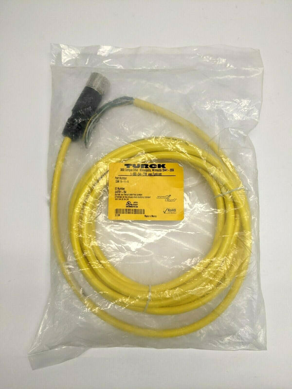 Turck CKM 19-11-5 Single-Ended Multifast Sensor Cable U4701-54 - Maverick Industrial Sales
