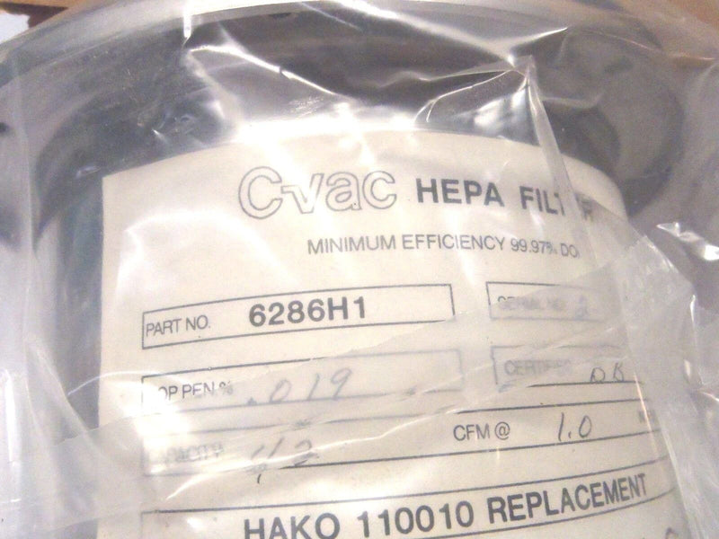 CVAC 6286H1 HEPA Filter HAKO 110010 Replacement - Maverick Industrial Sales