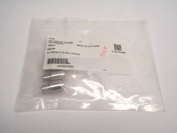 Misumi SFPBA8-P12.00-L10-B10 Standard P Large Head Locating Pins PKG OF 4 - Maverick Industrial Sales