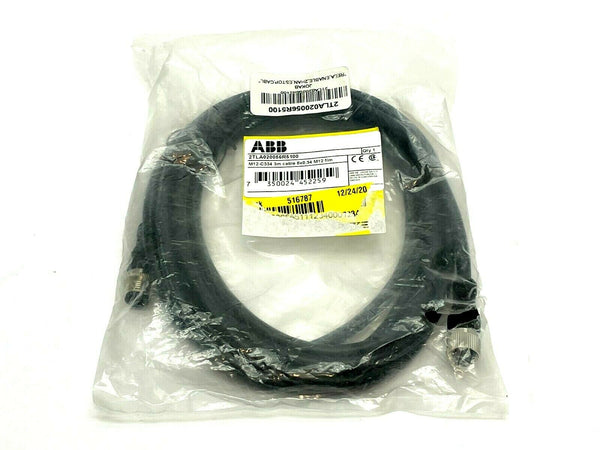 ABB 2TLA020056R5100 Cordset 3m Length 8-Pin M12 - Maverick Industrial Sales