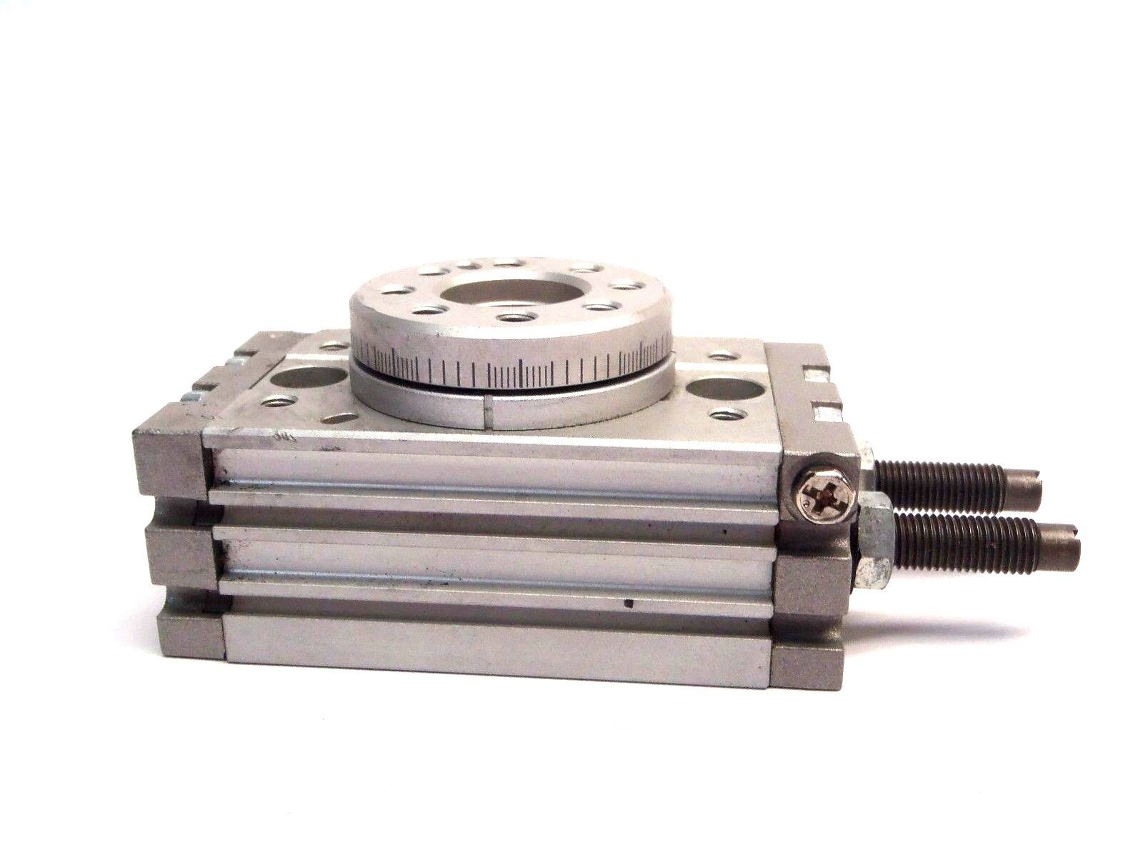 SMC MSQB10R Compact Rotary Table 10mm Bore M5 x 0.8 Port - Maverick Industrial Sales