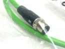 SMC EX9-AC010EN-PSPS Ethernet Cable 1m Length M12 - Maverick Industrial Sales