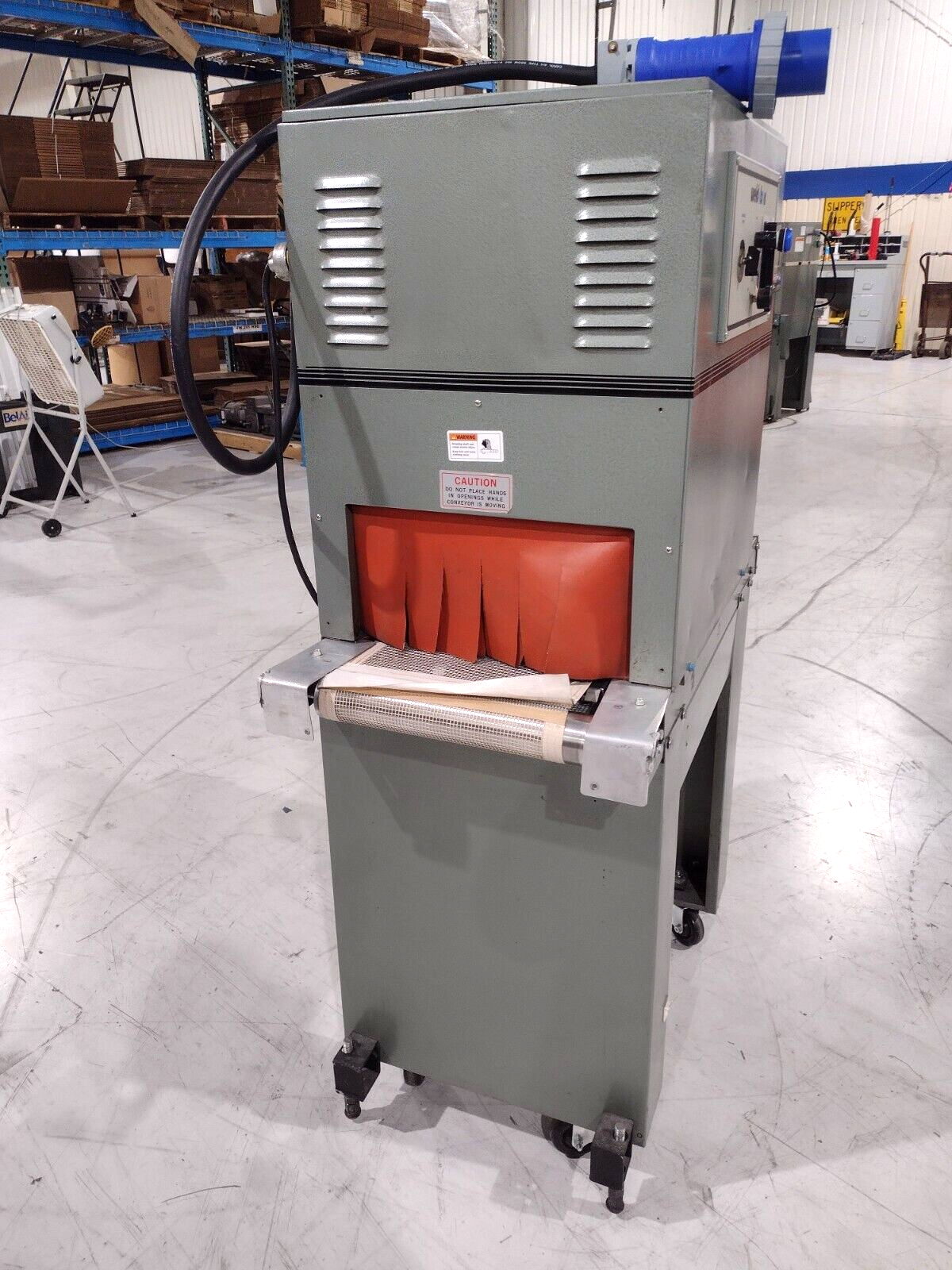 Weldotron 7020 220V 1PH 30A Shrink Tunnel Machine Variable Speed and Temp - Maverick Industrial Sales