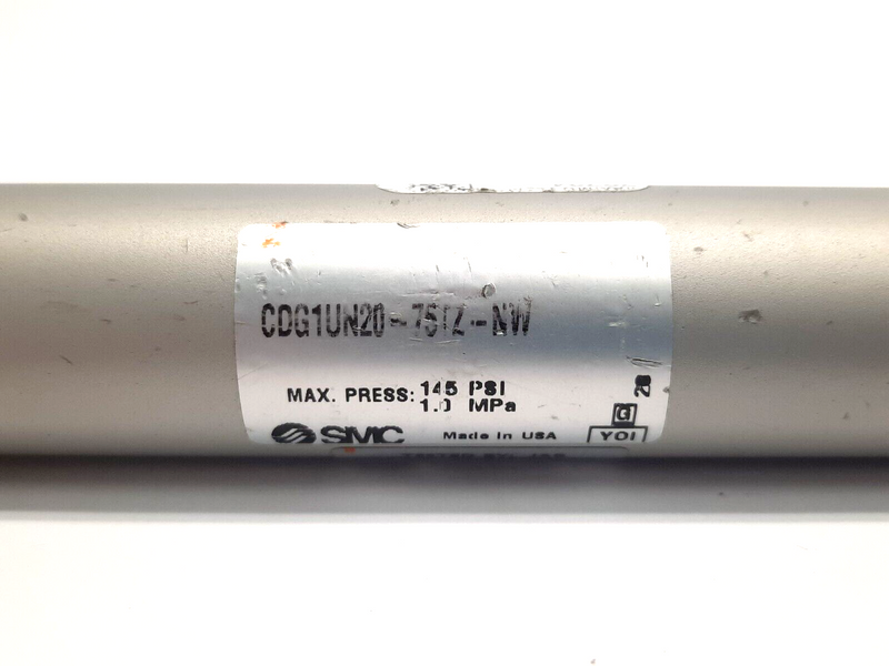 SMC CDG1UN20-75TZ-NW Round Body Air Cylinder 20mm Bore 75mm Stroke - Maverick Industrial Sales