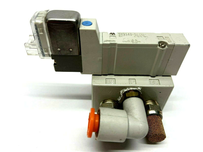 SMC SY3140-5L0U 5 Port 2 Position Solenoid Valve - Maverick Industrial Sales