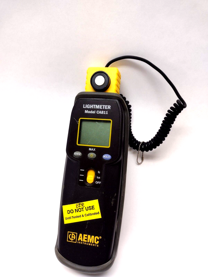 Aemc CA811 Handheld Lux Foot Candle Light Meter - Maverick Industrial Sales