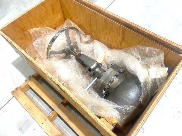 Crane Nuclear 6" Glove Valve, 300#, CC04466, N-2316-SP, 32553, A351 CF8M CC04458 - Maverick Industrial Sales