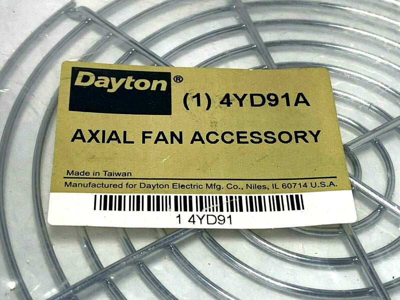 Dayton 4YD91A Replacement Axial Fan 152 mm Grill Cover Guard - Maverick Industrial Sales