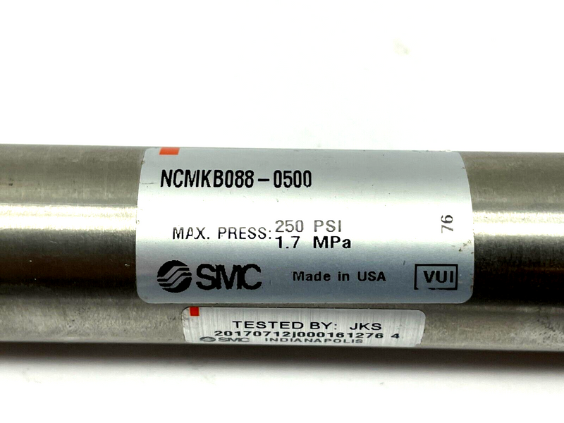 SMC NCMKB088-0500 Non-Rotating Cylinder - Maverick Industrial Sales