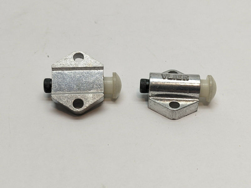 Vlier NSS88 Spring Stops w/ 3/8" Delrin Nose 1/8" Stroke LOT OF 2 - Maverick Industrial Sales