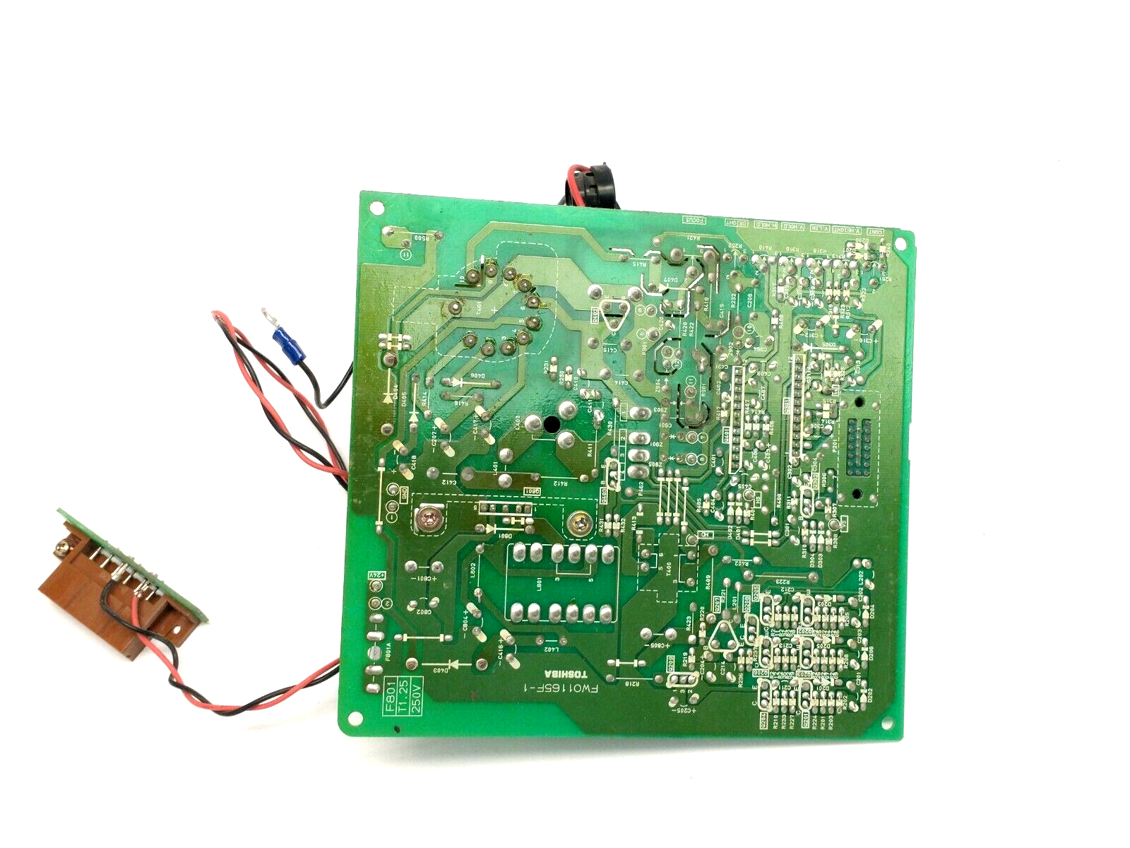Toshiba FWO1165F-1 Control Board Circuit Board PCB F801 T1.25 250V - Maverick Industrial Sales