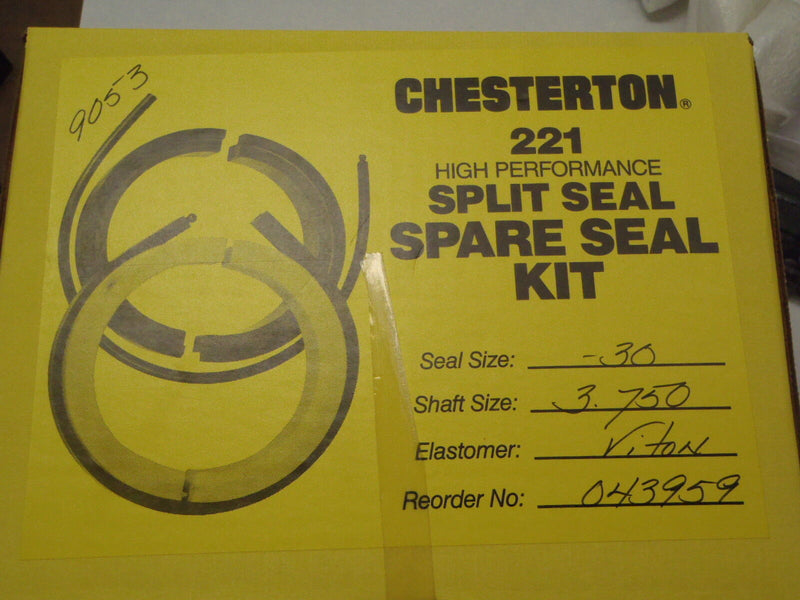Chesterton 043959 221 HP Split Seal 3.750" Shaft Size -30 Seal Viton - Maverick Industrial Sales