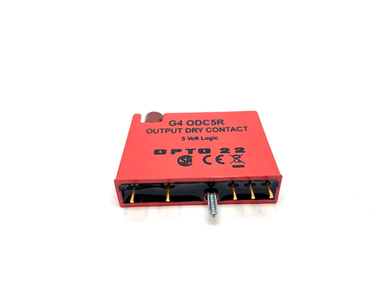 Opto 22 G4 ODC5R G4 Low-voltage Mechanical Relay Output, 5 VDC logic, G4ODC5R - Maverick Industrial Sales