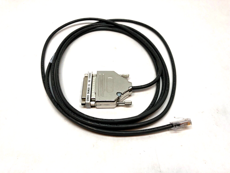 Gender Changer Cable 61-000109-01, 25 Pin DB25 Female to RJ45 Ethernet Connector - Maverick Industrial Sales