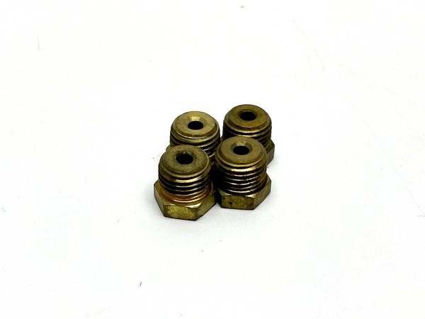 Clippard 15006-3 Brass Bushing 1/4" x 10-32 LOT OF 4 - Maverick Industrial Sales