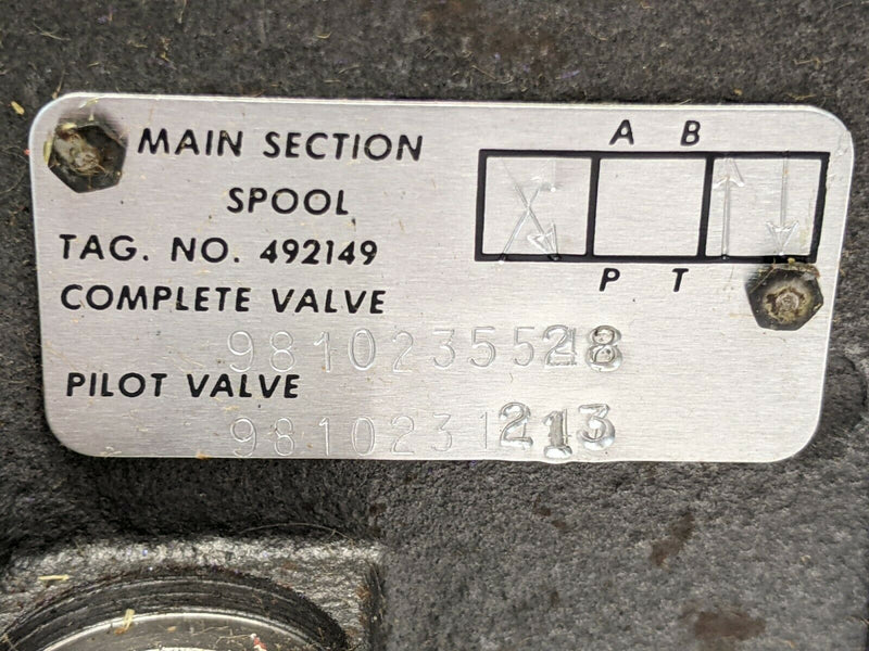 Bosch Rexroth 9810235528 Directional Control Valve 3000 psi - Maverick Industrial Sales