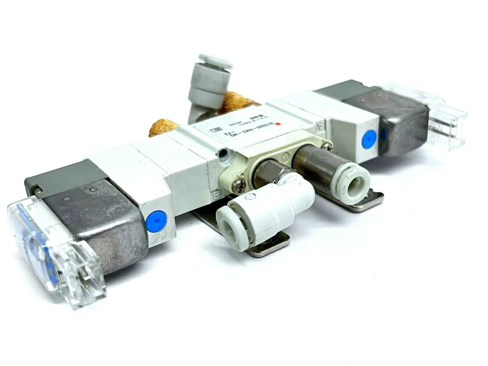 SMC SY3320-5MZ-M5-F2 Solenoid Valve 5-Port 24VDC w/ Side Bracket - Maverick Industrial Sales