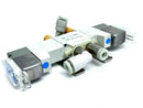 SMC SY3320-5MZ-M5-F2 Solenoid Valve 5-Port 24VDC w/ Side Bracket - Maverick Industrial Sales