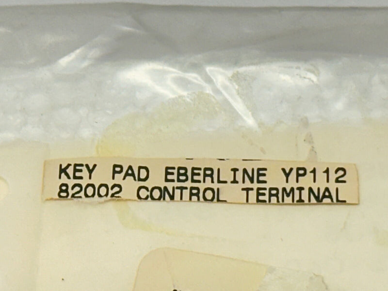 Eberline YP11282002 Control Terminal Keypad - Maverick Industrial Sales