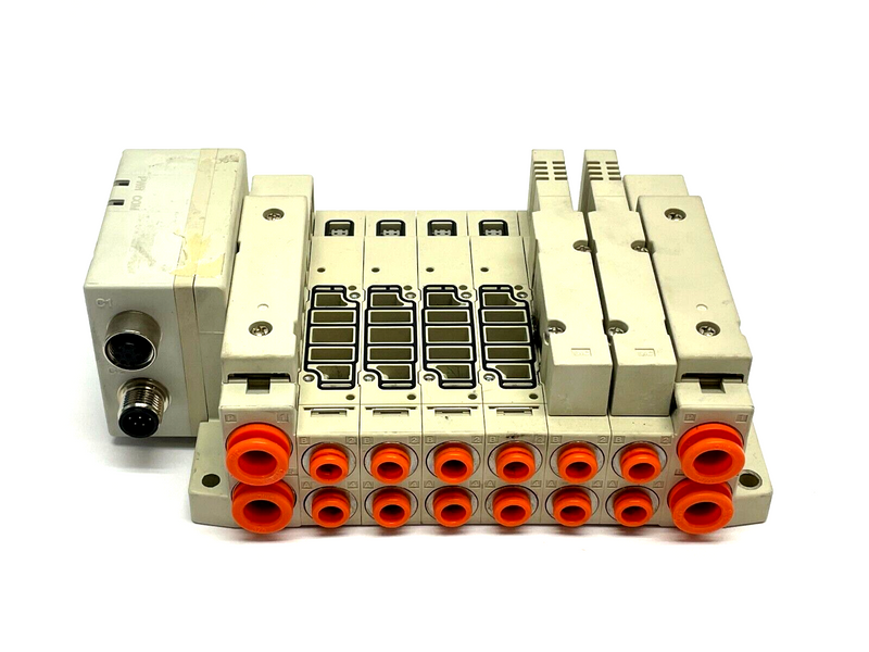 SMC SS5V2-W10S0D-06B-N7 Pneumatic Manifold Base - Maverick Industrial Sales