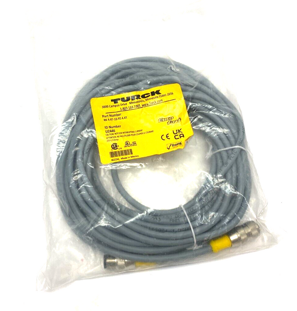 Turck RK 4.4T-10-RS 4.4T Double Ended Cordset U2446 - Maverick Industrial Sales